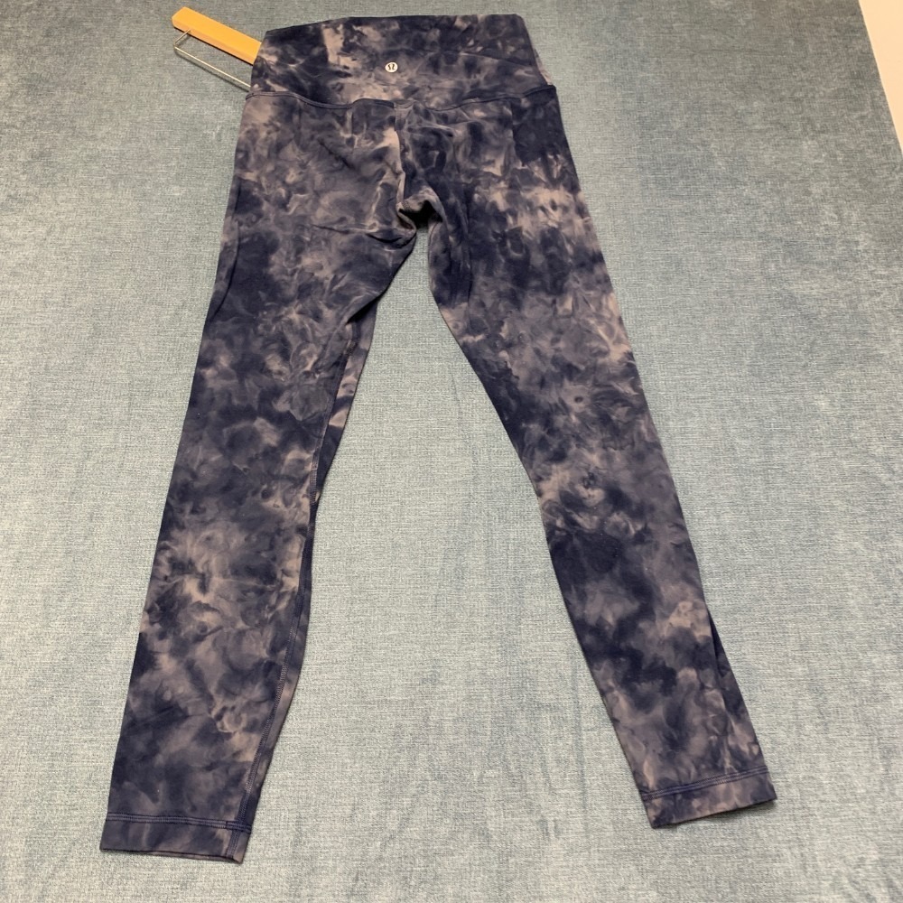 Lululemon Align Leggings Womens 25 Multicolor Tie Dye High Waisted Performance